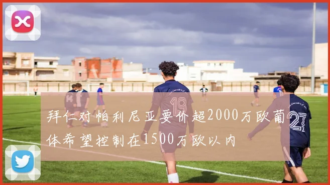 拜仁对帕利尼亚要价超2000万欧葡体希望控制在1500万欧以内
